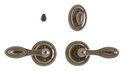 Maddox Privacy Set - Full Dummy E589-E589-FD in Silicon Bronze Brushed