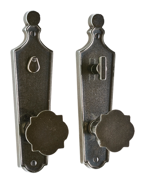 Paris Privacy Set - Privacy Spring Latch E10015-E10015-PRISL in Silicon Bronze Brushed