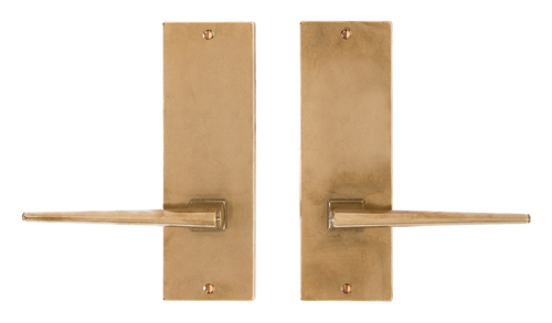 Verdura Passage Set - Passage Spring Latch E10526-E10526-PASSSL in Silicon Bronze Brushed