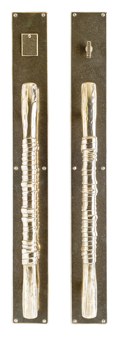 Metro PushPull Set - PushPull Dead Bolt G201-G202-PDB in Silicon Bronze Brushed