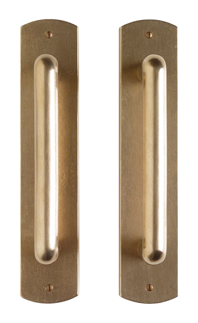 Curved PushPull Set - Push Double G560-G560-PD in Silicon Bronze Brushed