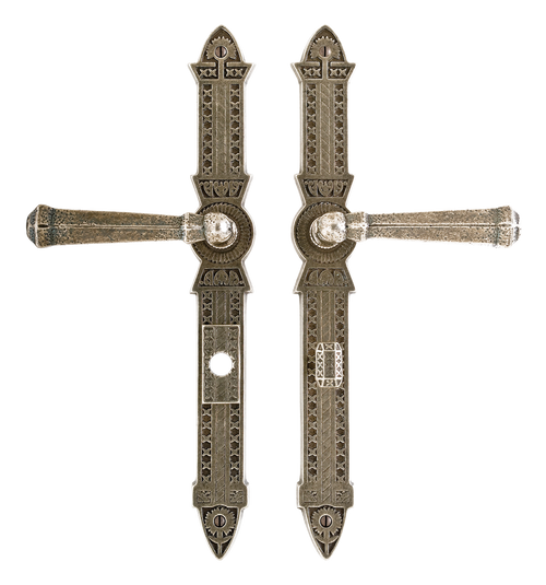 Briggs Multi-Point Entry Set - Patio Trim E10871-E10872-PATT in Silicon Bronze Brushed