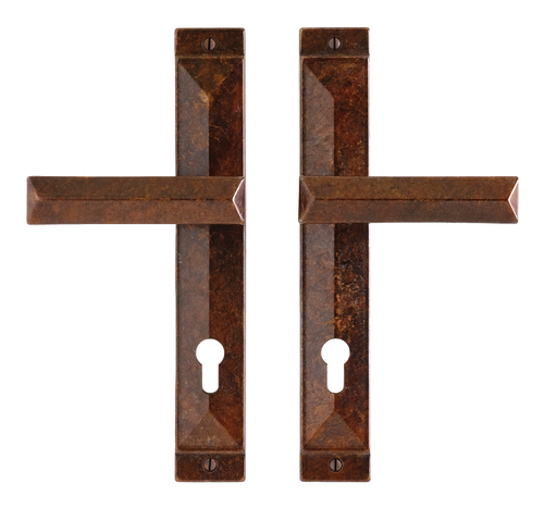 Mack Multi-Point Entry Set - Full Dummy E21041-E21041-FD in Silicon Bronze Brushed