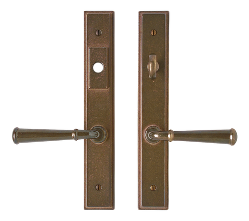 Stepped Multi-Point Entry Set - Full Dummy E331-E331-FD in Silicon Bronze Brushed