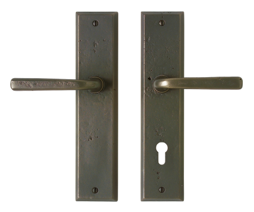 Rectangular Multi-Point Patio Set - Entry Trim E457-E457-ET in Silicon Bronze Brushed