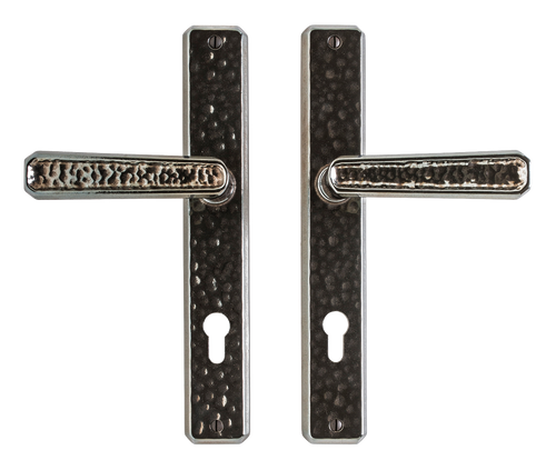 Hammered Multi-Point Entry Set - Full Dummy Trim E30465-E30465-FDT in Silicon Bronze Brushed