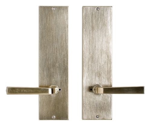 Metro Privacy Set - Privacy Mortise Lock E261-E262-PRIML in Silicon Bronze Brushed