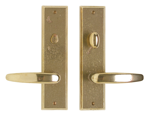 Rectangular Privacy Set - Passage Mortise Lock E408-E408-PASSML in Silicon Bronze Brushed