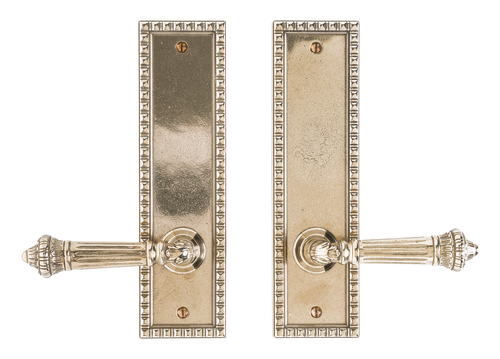 Corbel Rectangular Passage Set - Privacy Spring Latch E30706-E30706-PRISL in Silicon Bronze Brushed