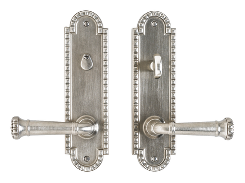 Corbel Arched Privacy Set - Passage Spring Latch E30606-E30606-PASSSL in Silicon Bronze Brushed