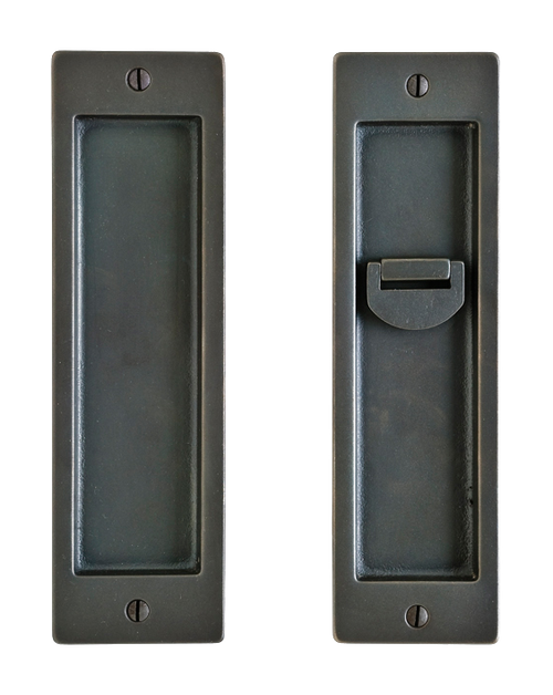 Patio Sliding Door Lock - Patio Function PATSDL-FP258-FP258-PATF in Silicon Bronze Brushed