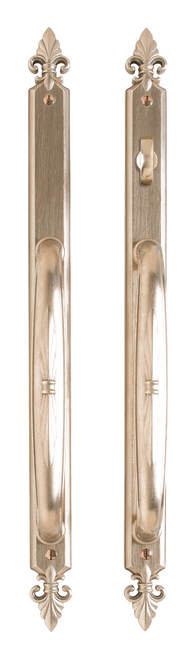 Bordeaux Patio Sliding Door Set - Full Dummy E30874-E30874-FD in Silicon Bronze Brushed