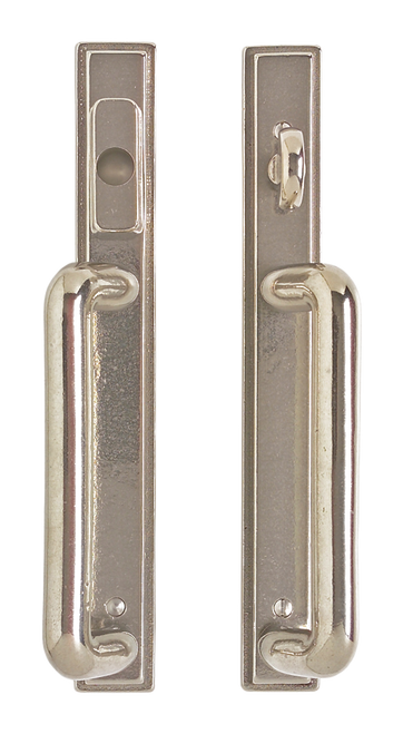 Stepped Entry Sliding Door Set - Entry Sliding Door Trim E326-E321-ESDT in Silicon Bronze Brushed