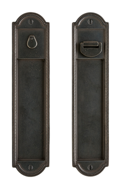 Pocket Door Lock - Privacy Function FP025--PRIF in Silicon Bronze Brushed
