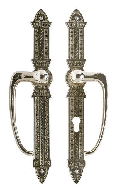 Briggs Patio Sliding Door Set - Patio Sliding Door Trim E10871-E10885-PATSDT in Silicon Bronze Brushed