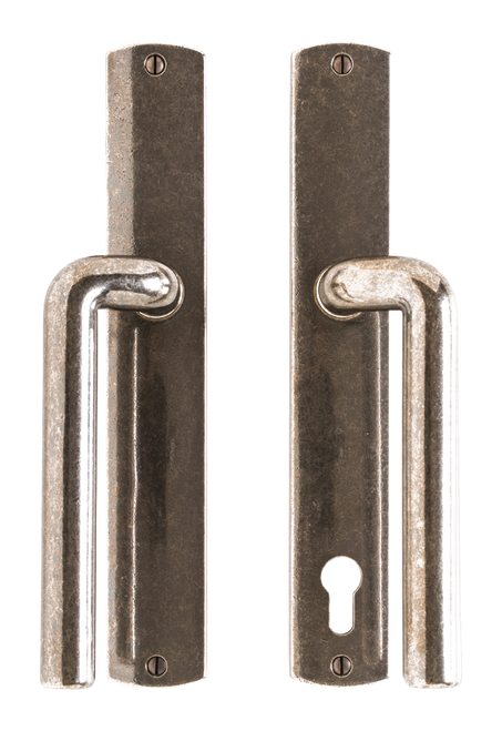 Convex Patio Sliding Door Set - Patio Sliding Door Trim E30565-E30569-PATSDT in Silicon Bronze Brushed