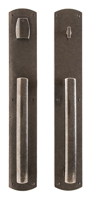 Convex PushPull Set - Push Double G30533-G30533-PD in Silicon Bronze Brushed