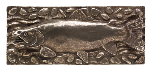 Trout Panel Tile TT800 in Silicon Bronze Brushed