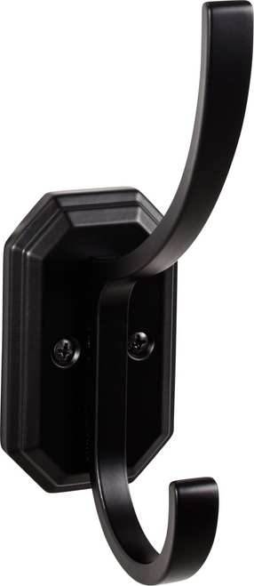 Hooks Emerald Hook 6 1/4'' Flat Black