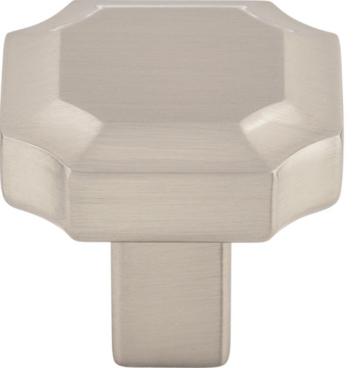 Ellis Davenport Knob 1 1/4'' Brushed Satin Nickel