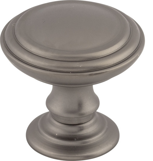 Chareau Reeded Knob 1 1/2'' Ash Gray