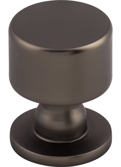 Serene Lily Knob 1'' Ash Gray