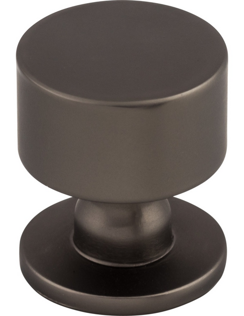 Serene Lily Knob 1 1/8'' Ash Gray