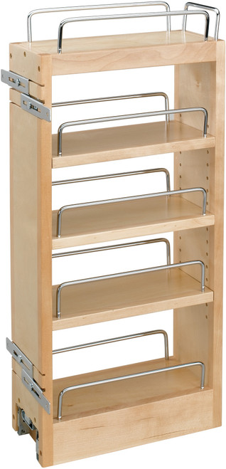 Rev-A-Shelf 5 in Wood Hood Pull-Out Organizer w/Adj Shelves 448-HP-523C Rev-A-Shelf 5 in Wood Hood Pull-Out Organizer w/Adj Shelves 448-HP-523C