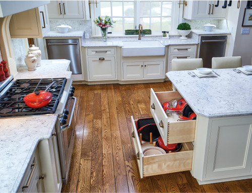 Rev-A-Shelf Small 24 x 21 Wood Peg Board System w/ 9 pegs 4DPS-21