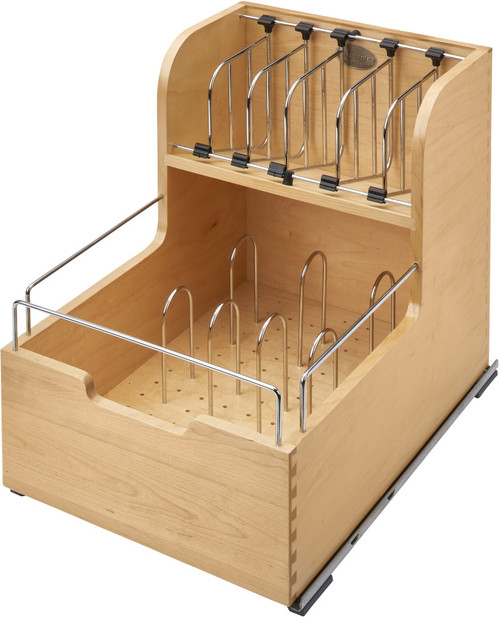 Rev-A-Shelf Food Storage Container Organizer Soft Close 4FSCO-18SC-1