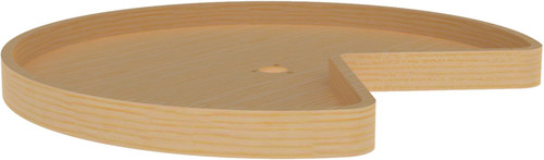 Rev-A-Shelf 28 in Wood Kidney Lazy Susan Shelf Only 4WLS401-28
