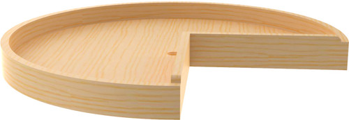 Rev-A-Shelf 24 in Wood Pie-Cut Lazy Susans Shelf Only 4WLS901-52