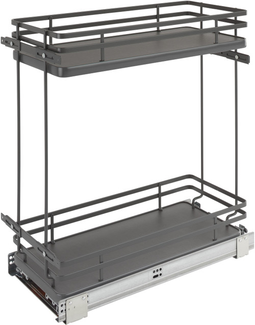 Rev-A-Shelf Two-Tier Wire Organizer with Blum Soft-Close 5322-BCSC-9