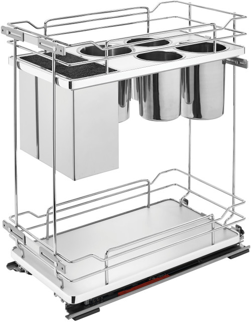 Rev-A-Shelf Two-Tier Knife Organizer with Blum Soft-Close 5322KB-BCSC-11