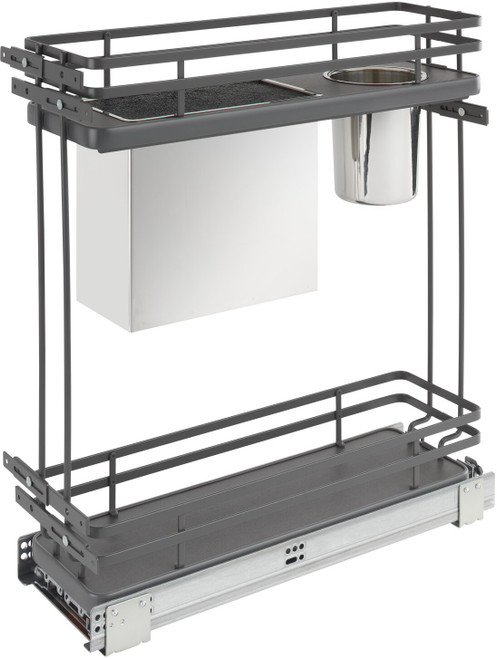 Rev-A-Shelf Two-Tier Knife Organizer with Blum Soft-Close 5322KB-BCSC-6 Rev-A-Shelf Two-Tier Knife Organizer with Blum Soft-Close 5322KB-BCSC-6
