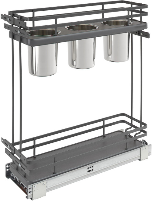 Rev-A-Shelf Two-Tier Utility Organizer with Blum Soft-Close 5322UT-BCSC-6 Rev-A-Shelf Two-Tier Utility Organizer with Blum Soft-Close 5322UT-BCSC-6