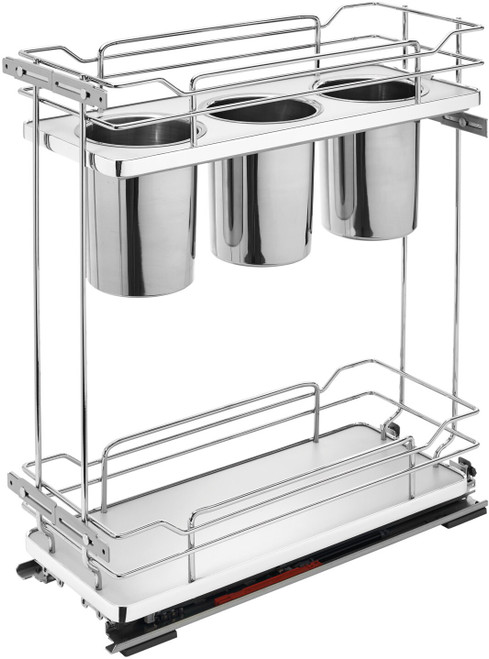 Rev-A-Shelf Two-Tier Utility Organizer with Blum Soft-Close 5322UT-BCSC-8 Rev-A-Shelf Two-Tier Utility Organizer with Blum Soft-Close 5322UT-BCSC-8