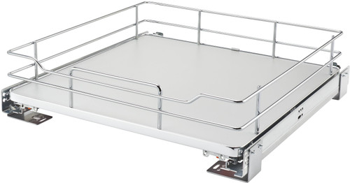 Rev-A-Shelf 21 in Solid Bottom Pullout Baskets w/Soft-Close 5330-21