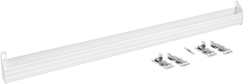 Rev-A-Shelf 36 in White Polymer Slim Series Tip-Out Tray 6541-36-11-52