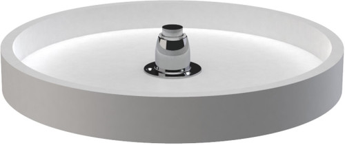 Rev-A-Shelf 16 in Polymer Full Circle Lazy Susan w/bottom mount 6621-52