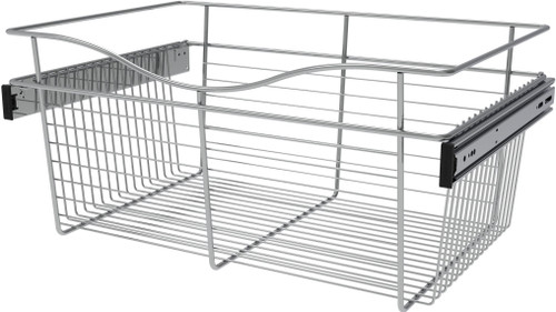 Rev-A-Shelf 24 in Closet Pullout Basket CB-241611-1