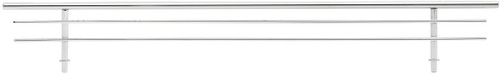 Rev-A-Shelf 17 in Wire Shoe Rail CSR-17-10