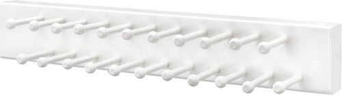 Rev-A-Shelf 14 in White Side mount Tie Rack CWSTR-14W-1 Rev-A-Shelf 14 in White Side mount Tie Rack CWSTR-14W-1