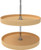 Rev-A-Shelf 24 in Natural Wood Full Circle Lazy Susans 2-Shelf LD-4NW-072-24-1