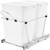 Rev-A-Shelf Double 35 Qrt Pull-Out Waste Containers RV-18KD Rev-A-Shelf Double 35 Qrt Pull-Out Waste Containers RV-18KD