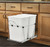 Rev-A-Shelf Double 35 Qrt Pull-Out Waste Containers RV-18KD Rev-A-Shelf Double 35 Qrt Pull-Out Waste Containers RV-18KD