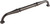 Chareau Chalet Appliance Pull 12 Inch Ash Gray
