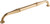 Chareau Chalet Appliance Pull 12 Inch Honey Bronze