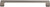 Mercer Holland Appliance Pull 12 Inch Ash Gray