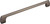 Mercer Holland Appliance Pull 12 Inch Ash Gray